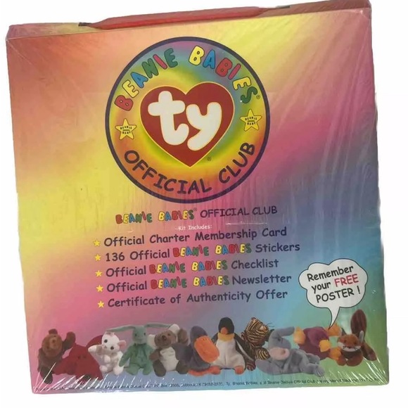 Ty Beanie Babies Official Club Membership Kit First Edition New Sealed - Picture 5 of 5